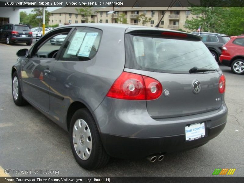 United Grey Metallic / Anthracite 2009 Volkswagen Rabbit 2 Door