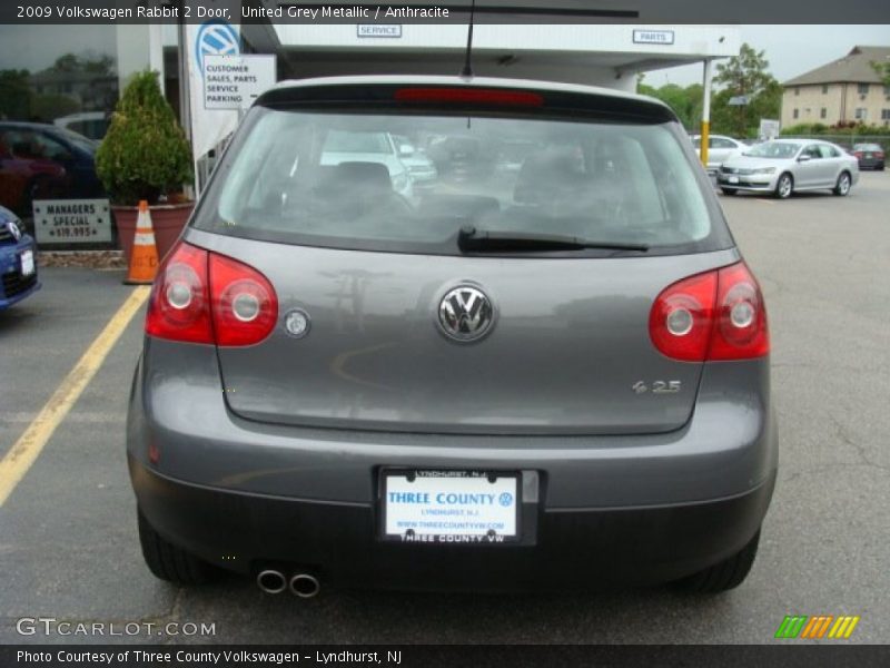 United Grey Metallic / Anthracite 2009 Volkswagen Rabbit 2 Door