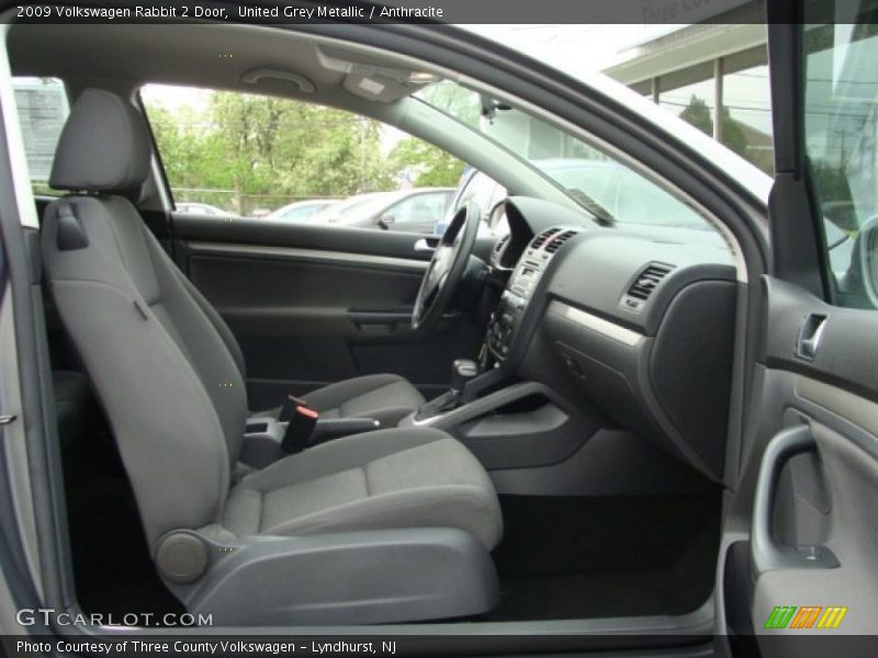  2009 Rabbit 2 Door Anthracite Interior