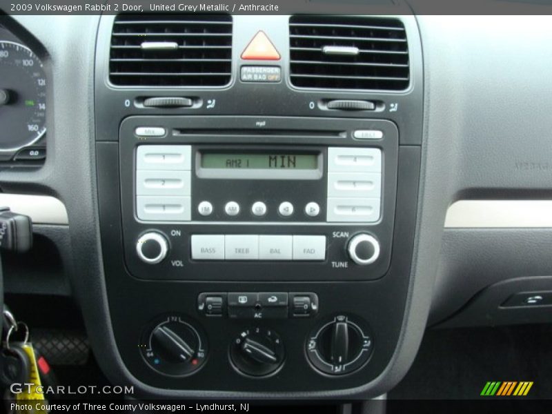 Controls of 2009 Rabbit 2 Door