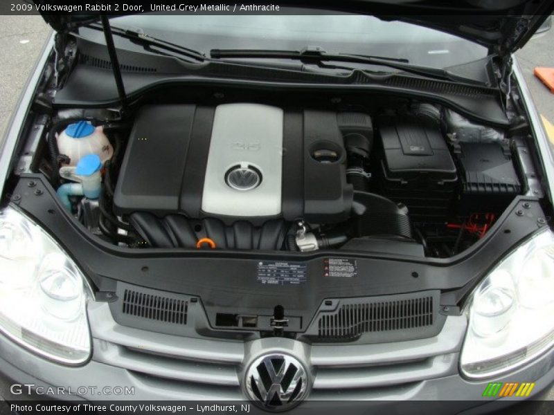  2009 Rabbit 2 Door Engine - 2.5 Liter DOHC 20-Valve 5 Cylinder