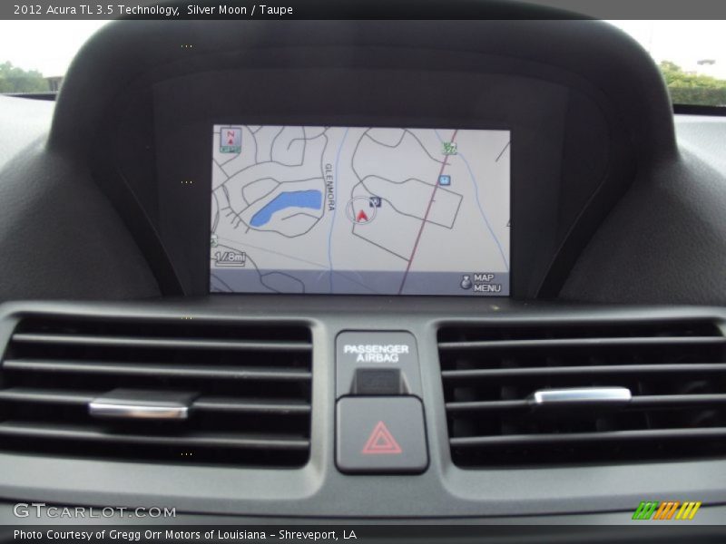 Silver Moon / Taupe 2012 Acura TL 3.5 Technology