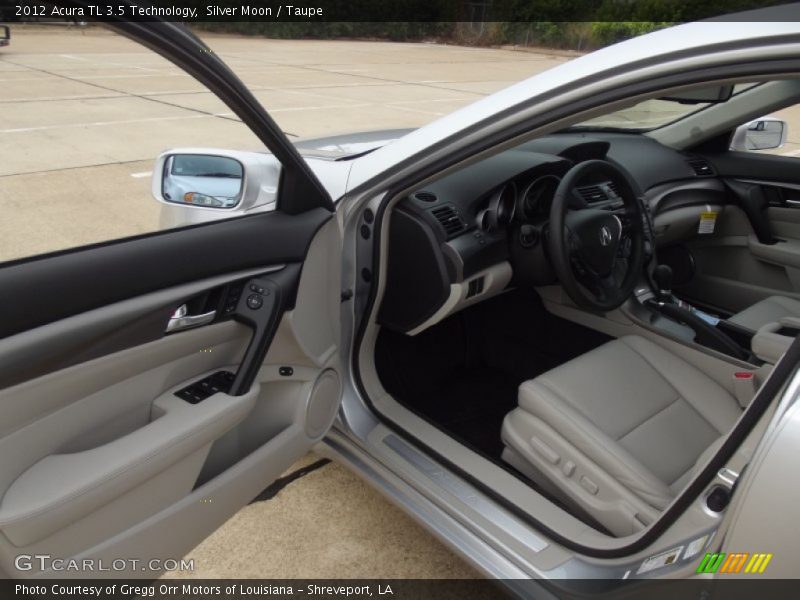 Silver Moon / Taupe 2012 Acura TL 3.5 Technology