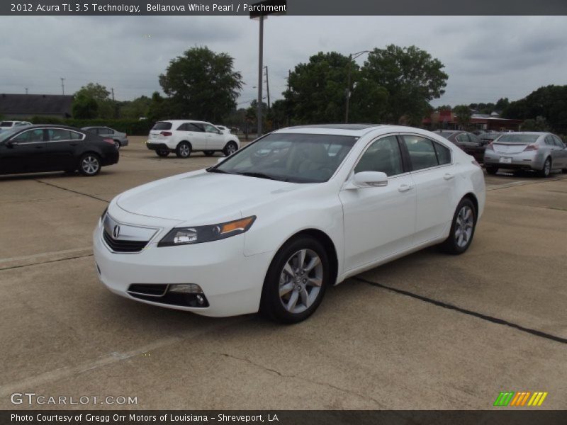 Bellanova White Pearl / Parchment 2012 Acura TL 3.5 Technology