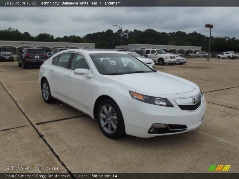Bellanova White Pearl / Parchment 2012 Acura TL 3.5 Technology