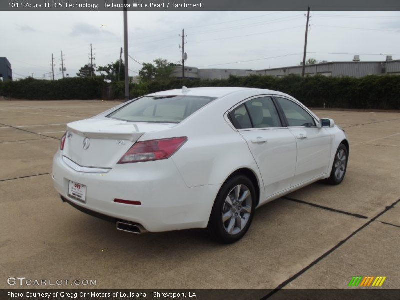 Bellanova White Pearl / Parchment 2012 Acura TL 3.5 Technology