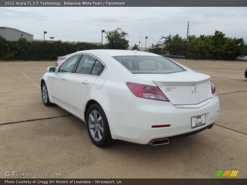Bellanova White Pearl / Parchment 2012 Acura TL 3.5 Technology
