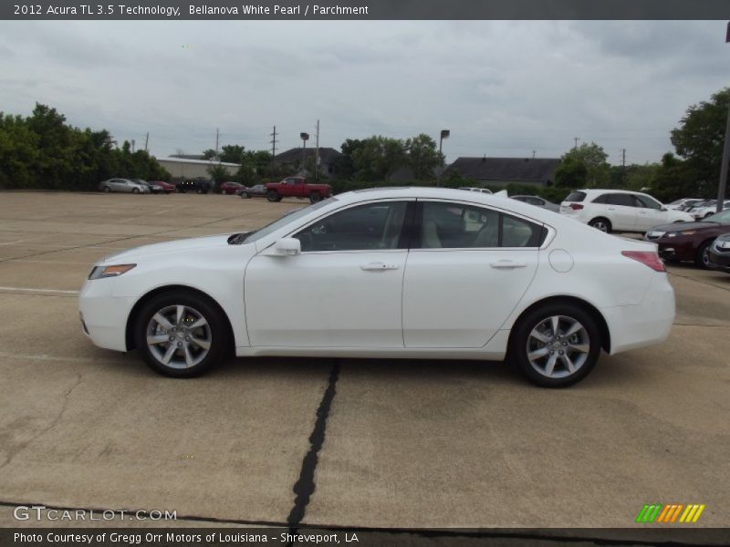 Bellanova White Pearl / Parchment 2012 Acura TL 3.5 Technology