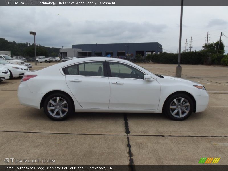 Bellanova White Pearl / Parchment 2012 Acura TL 3.5 Technology