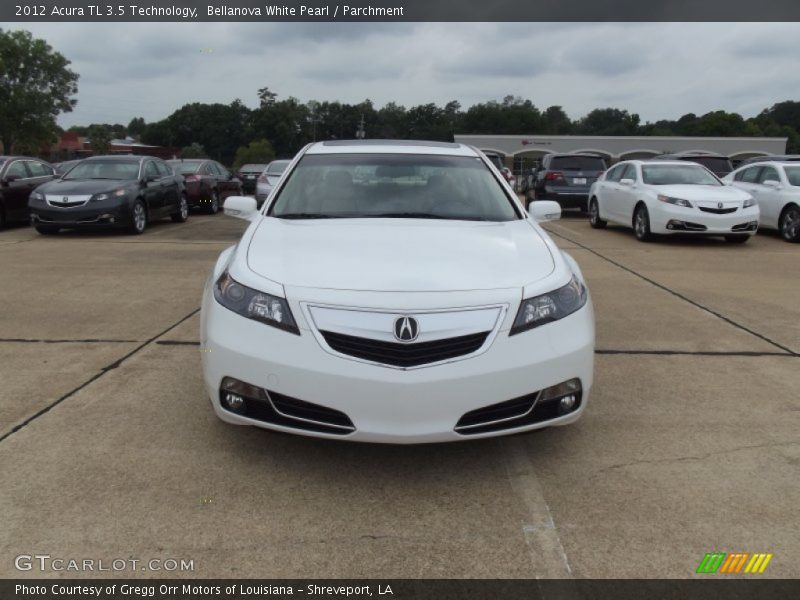 Bellanova White Pearl / Parchment 2012 Acura TL 3.5 Technology