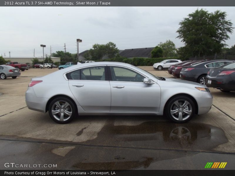 Silver Moon / Taupe 2012 Acura TL 3.7 SH-AWD Technology