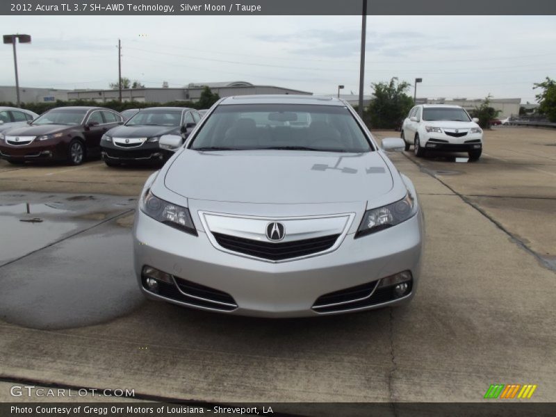 Silver Moon / Taupe 2012 Acura TL 3.7 SH-AWD Technology