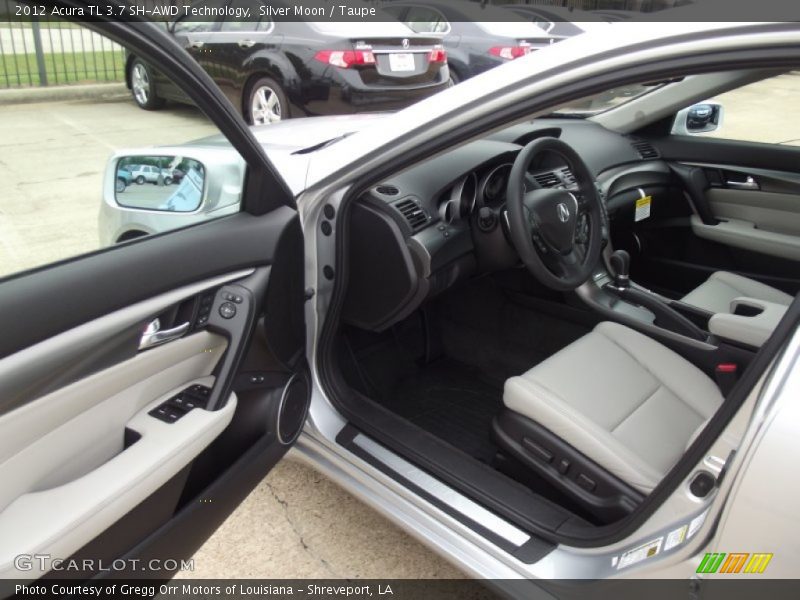 Silver Moon / Taupe 2012 Acura TL 3.7 SH-AWD Technology