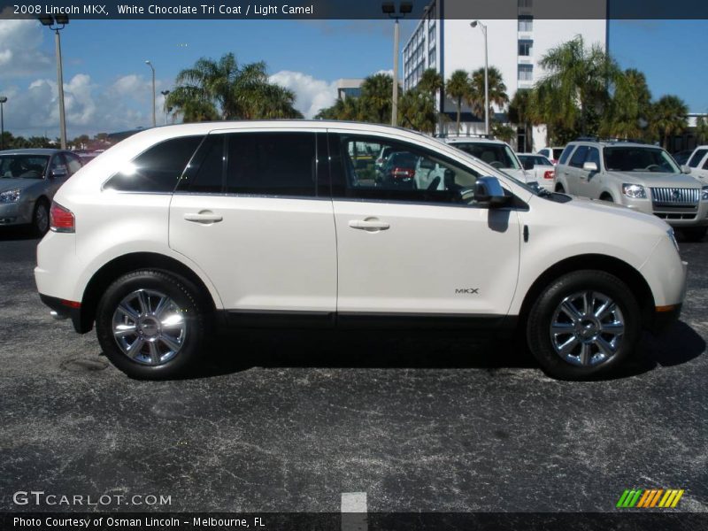 White Chocolate Tri Coat / Light Camel 2008 Lincoln MKX