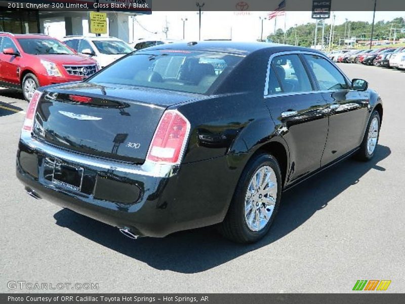 Gloss Black / Black 2011 Chrysler 300 Limited