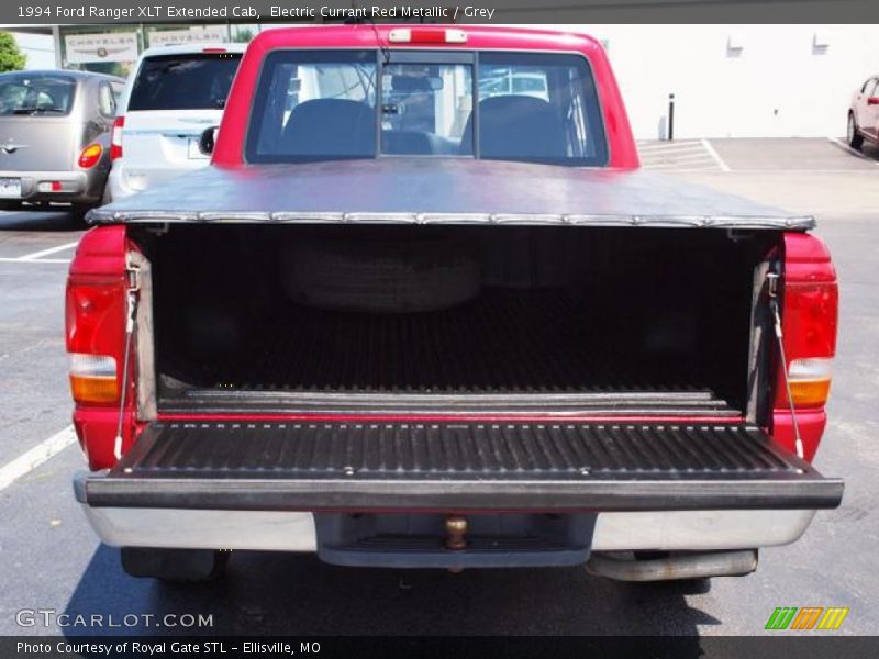 Electric Currant Red Metallic / Grey 1994 Ford Ranger XLT Extended Cab