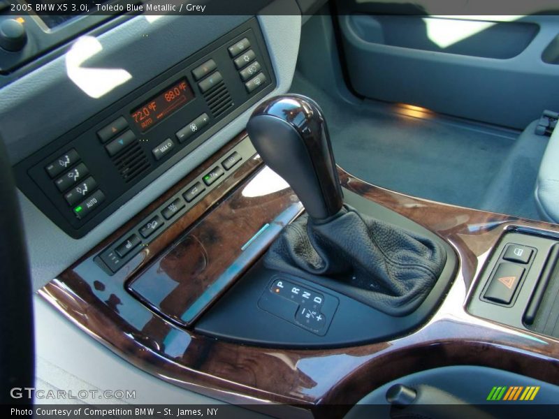 Toledo Blue Metallic / Grey 2005 BMW X5 3.0i