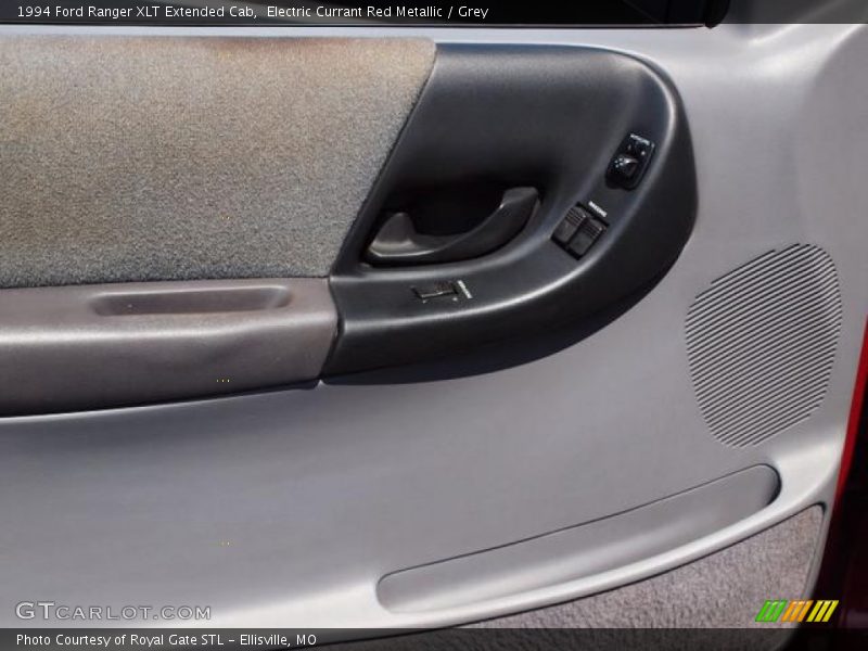 Electric Currant Red Metallic / Grey 1994 Ford Ranger XLT Extended Cab