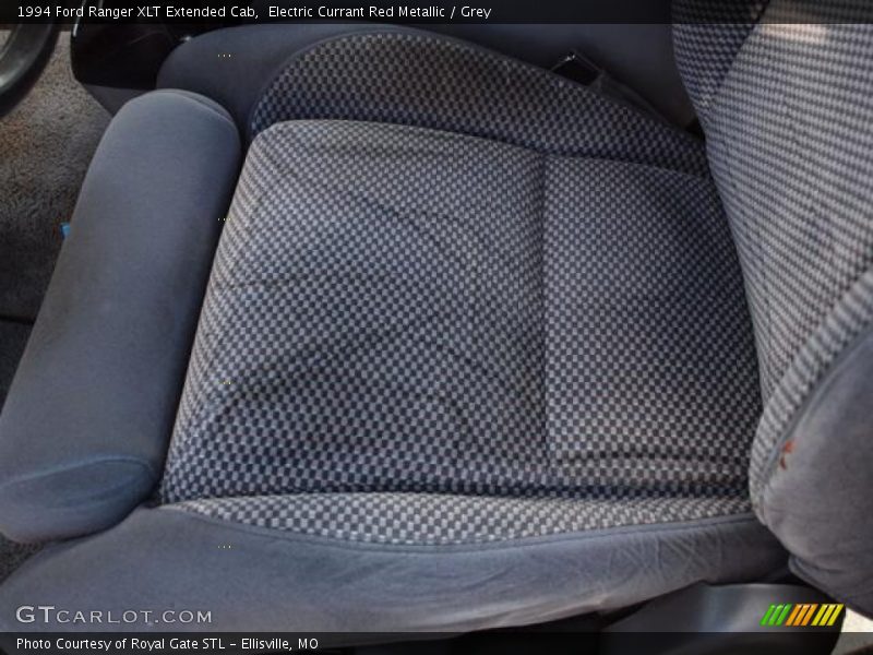 Electric Currant Red Metallic / Grey 1994 Ford Ranger XLT Extended Cab