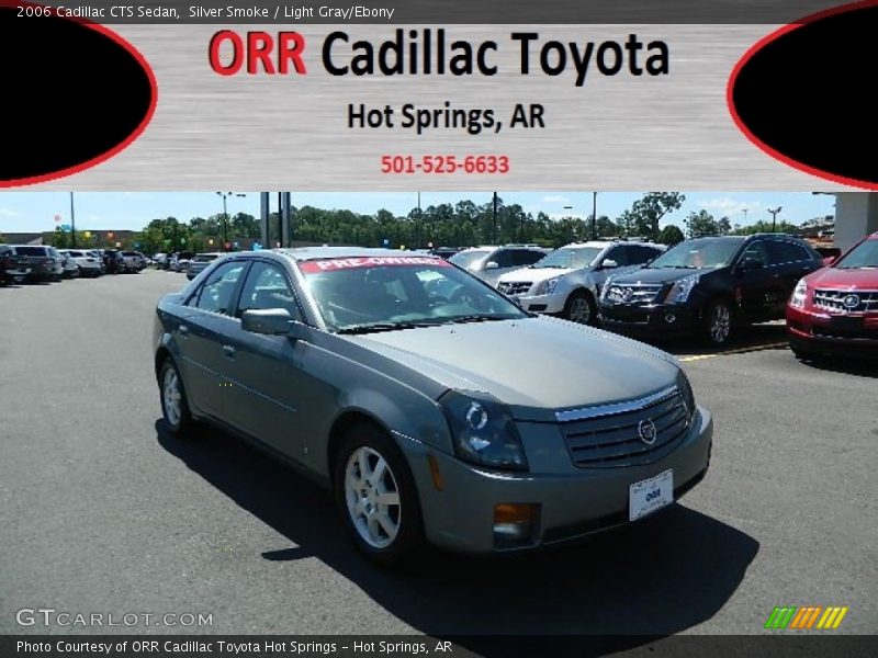 Silver Smoke / Light Gray/Ebony 2006 Cadillac CTS Sedan