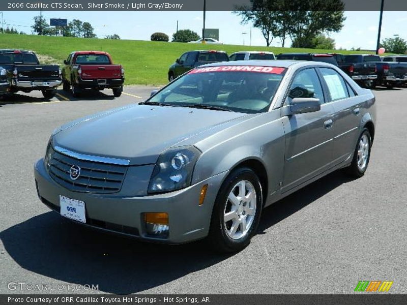 Silver Smoke / Light Gray/Ebony 2006 Cadillac CTS Sedan