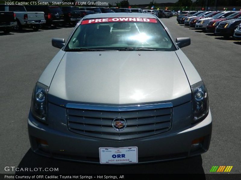 Silver Smoke / Light Gray/Ebony 2006 Cadillac CTS Sedan