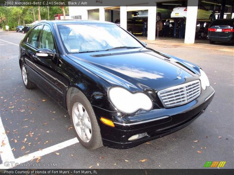 Black / Ash 2002 Mercedes-Benz C 240 Sedan