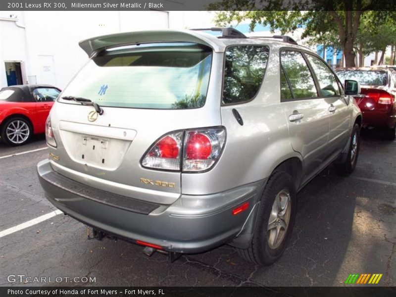 Millennium Silver Metallic / Black 2001 Lexus RX 300