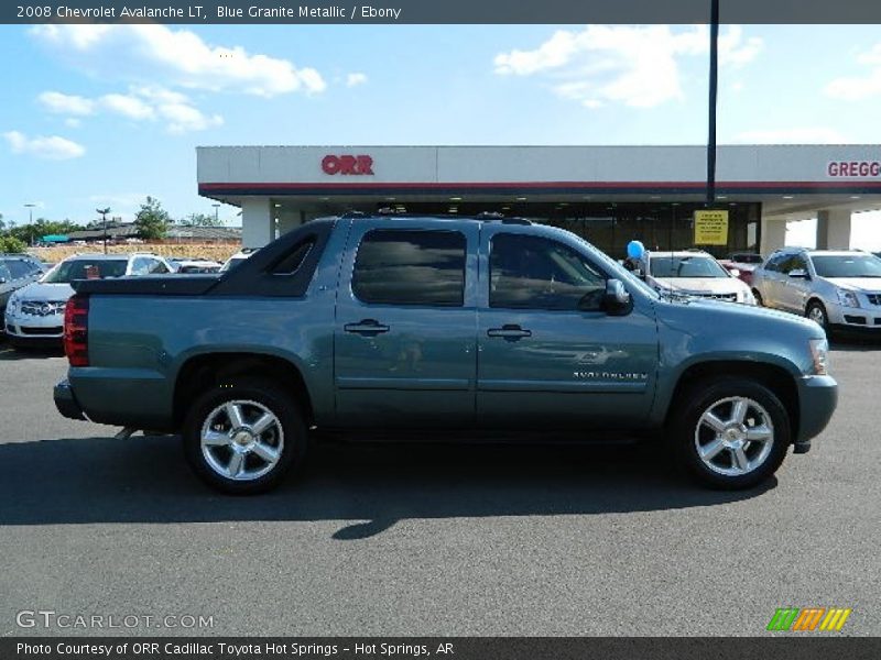Blue Granite Metallic / Ebony 2008 Chevrolet Avalanche LT