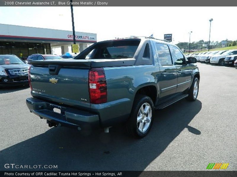 Blue Granite Metallic / Ebony 2008 Chevrolet Avalanche LT