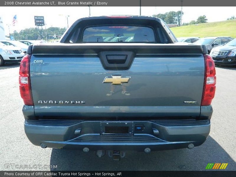 Blue Granite Metallic / Ebony 2008 Chevrolet Avalanche LT