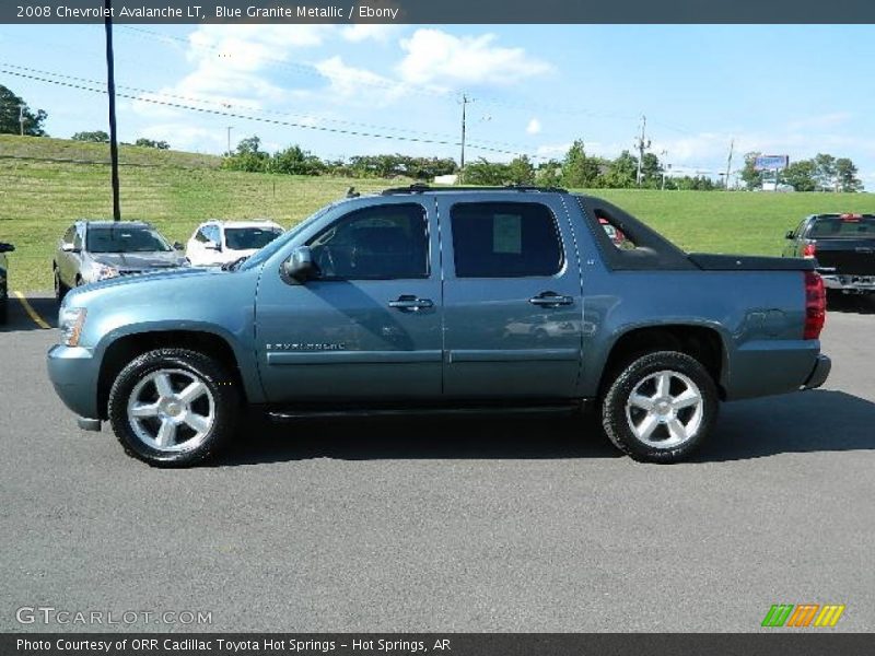 Blue Granite Metallic / Ebony 2008 Chevrolet Avalanche LT