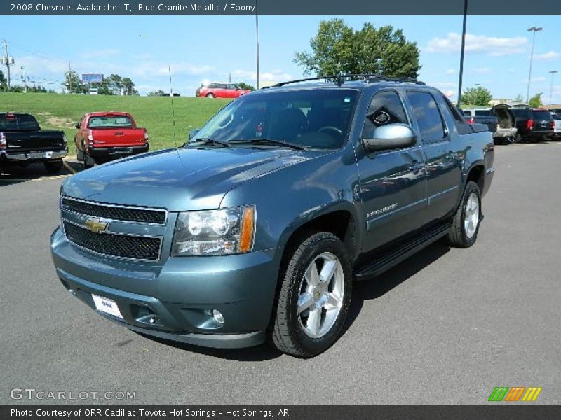 Blue Granite Metallic / Ebony 2008 Chevrolet Avalanche LT