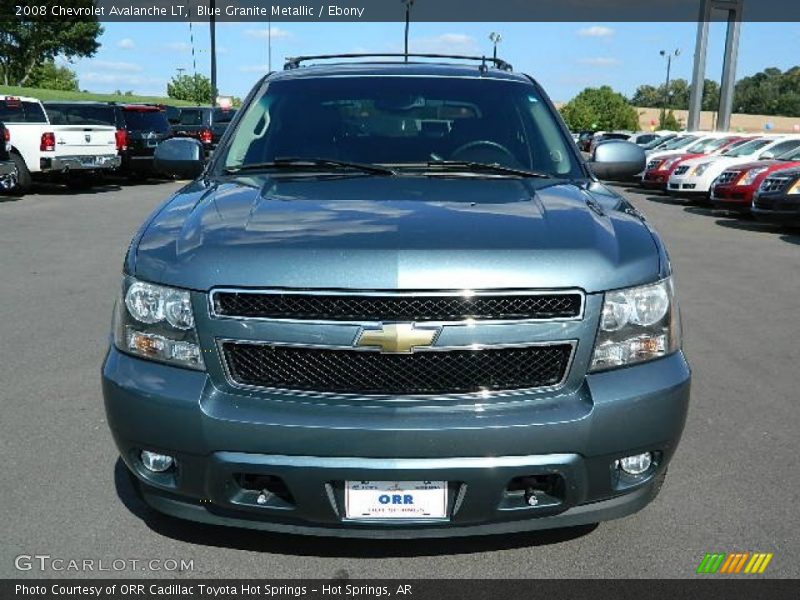 Blue Granite Metallic / Ebony 2008 Chevrolet Avalanche LT