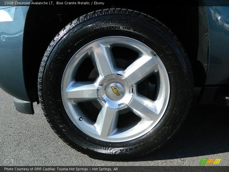 Blue Granite Metallic / Ebony 2008 Chevrolet Avalanche LT