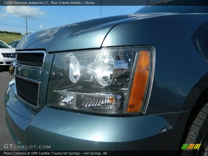 Blue Granite Metallic / Ebony 2008 Chevrolet Avalanche LT