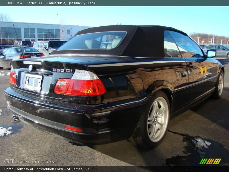 Jet Black / Black 2006 BMW 3 Series 330i Convertible