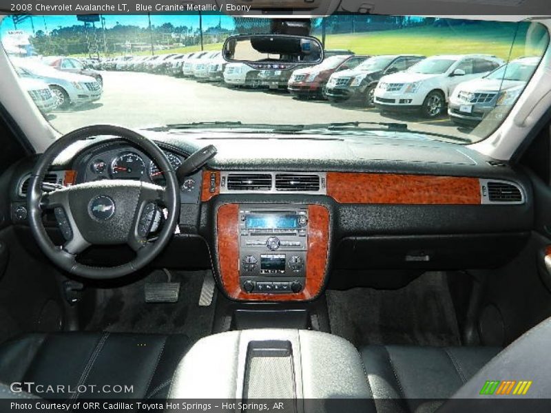 Blue Granite Metallic / Ebony 2008 Chevrolet Avalanche LT