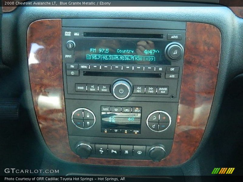 Blue Granite Metallic / Ebony 2008 Chevrolet Avalanche LT