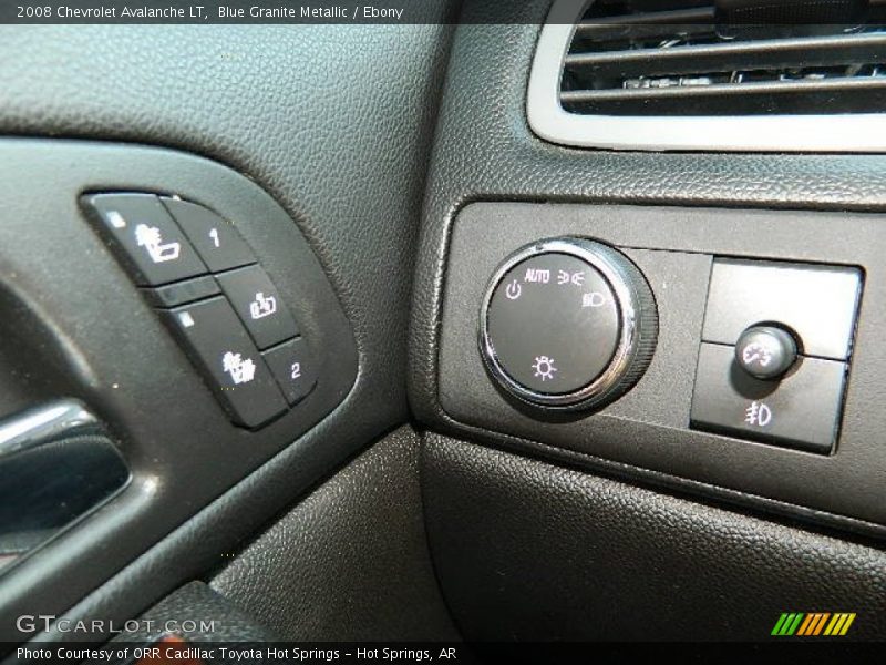 Blue Granite Metallic / Ebony 2008 Chevrolet Avalanche LT