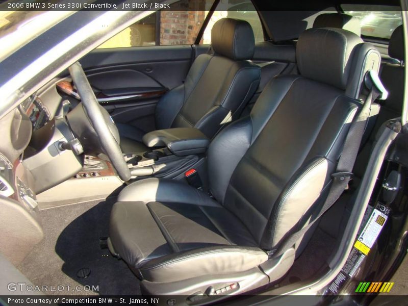 Jet Black / Black 2006 BMW 3 Series 330i Convertible