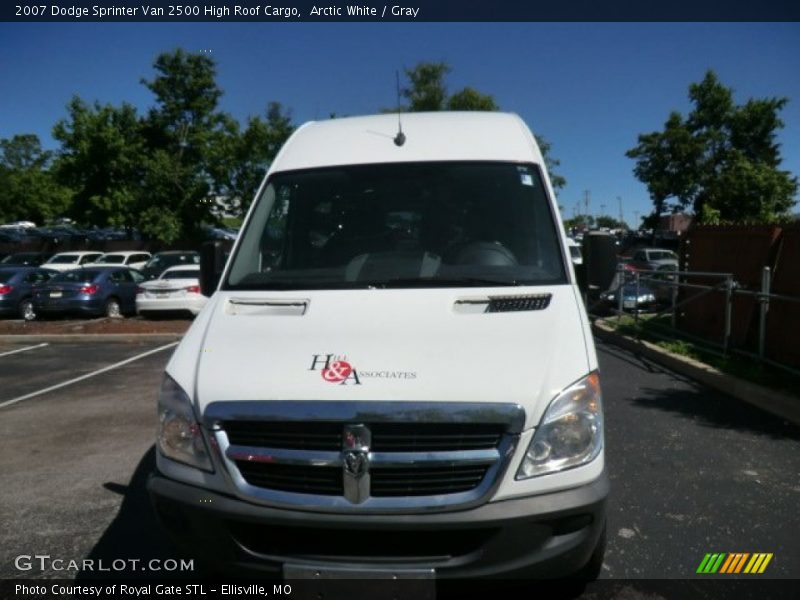 Arctic White / Gray 2007 Dodge Sprinter Van 2500 High Roof Cargo