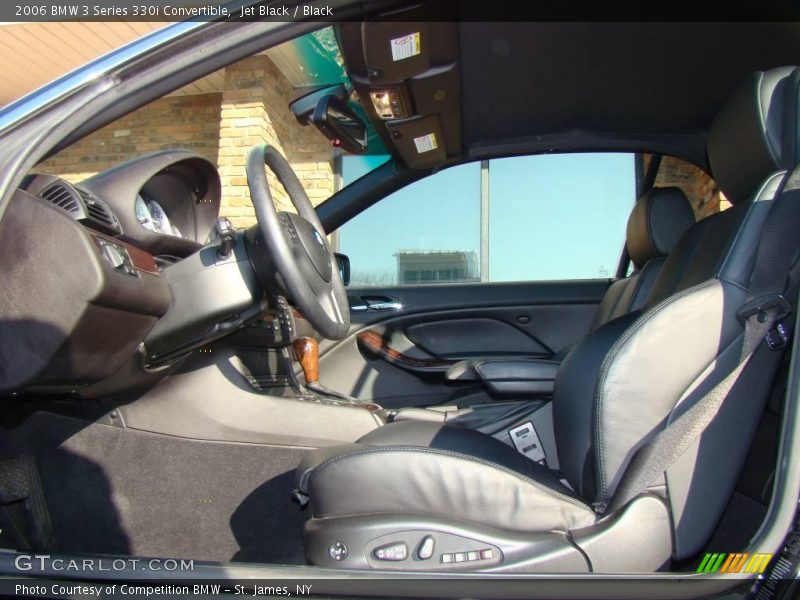 Jet Black / Black 2006 BMW 3 Series 330i Convertible