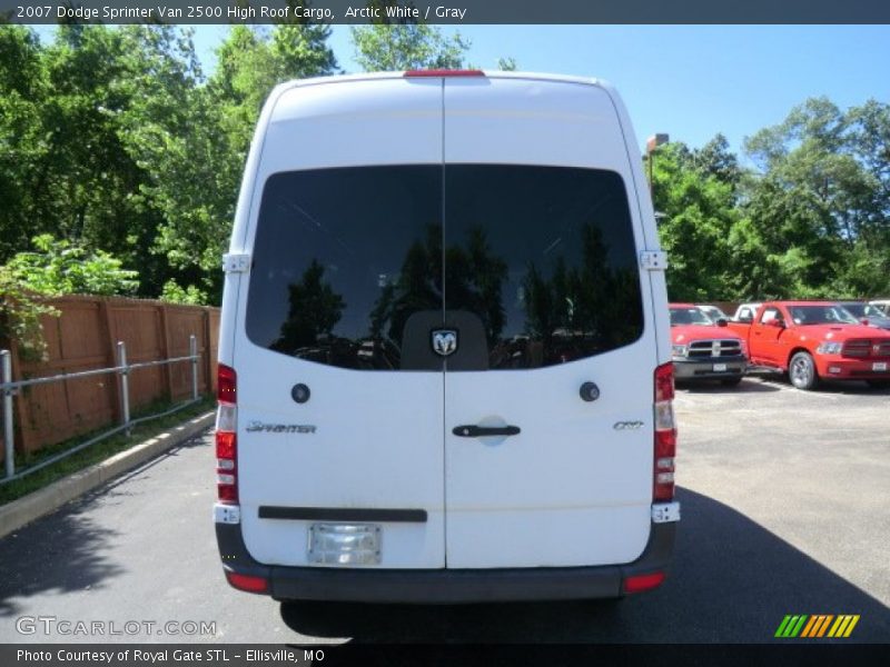 Arctic White / Gray 2007 Dodge Sprinter Van 2500 High Roof Cargo