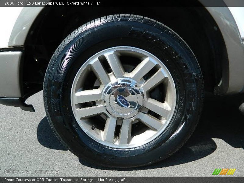 Oxford White / Tan 2006 Ford F150 Lariat SuperCab