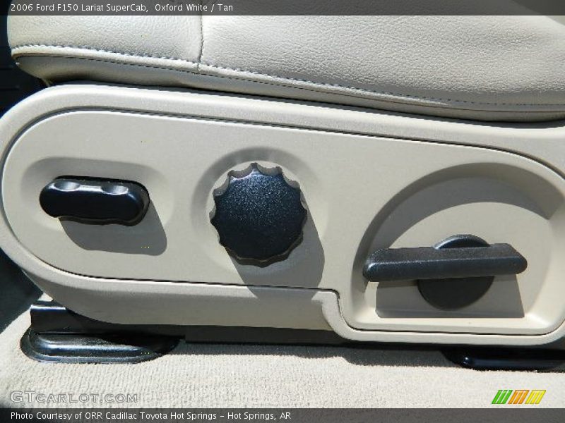 Oxford White / Tan 2006 Ford F150 Lariat SuperCab