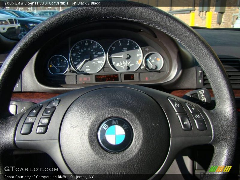 Jet Black / Black 2006 BMW 3 Series 330i Convertible