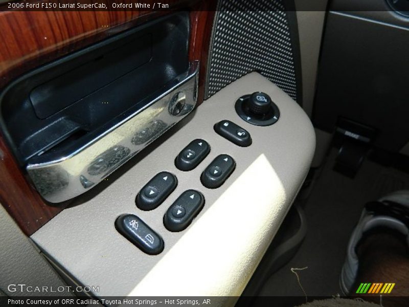 Oxford White / Tan 2006 Ford F150 Lariat SuperCab