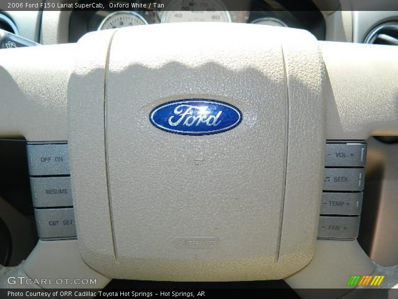 Oxford White / Tan 2006 Ford F150 Lariat SuperCab