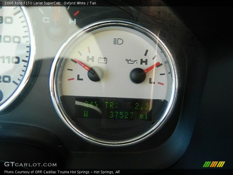 Oxford White / Tan 2006 Ford F150 Lariat SuperCab